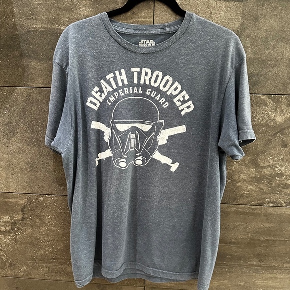 Star Wars Death Trooper Gray S/S T shirt Size L - Picture 1 of 6